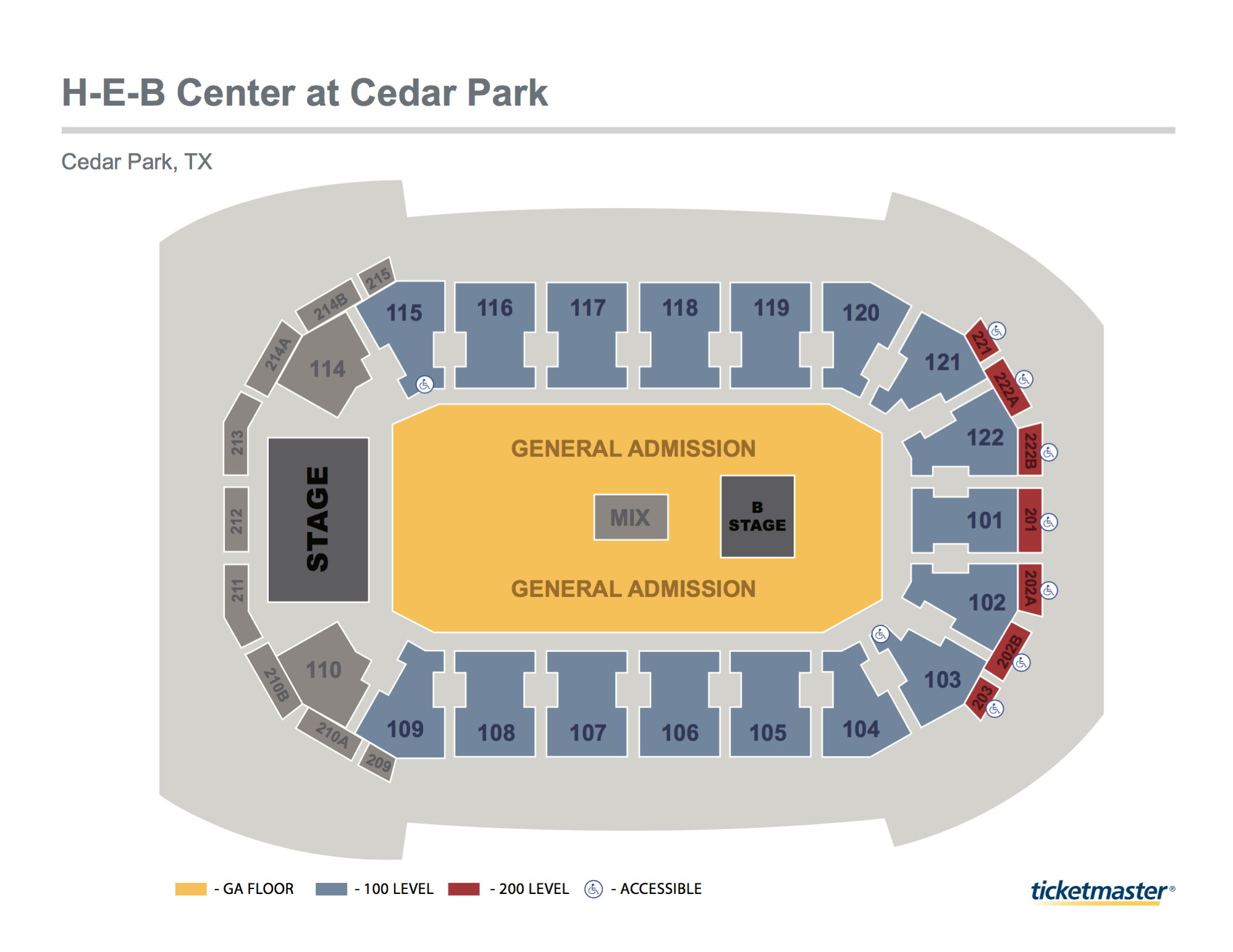 Austin Rodeo Seating Chart