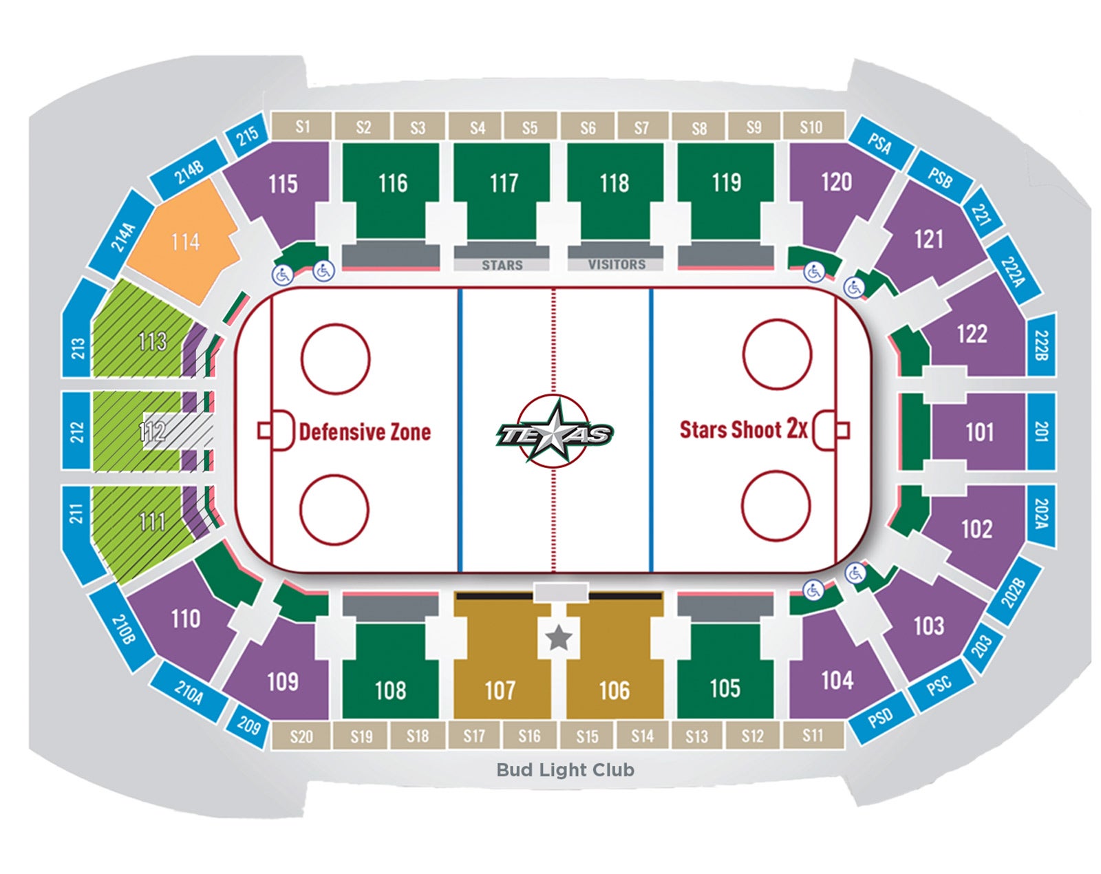 Heb Park Seating Chart