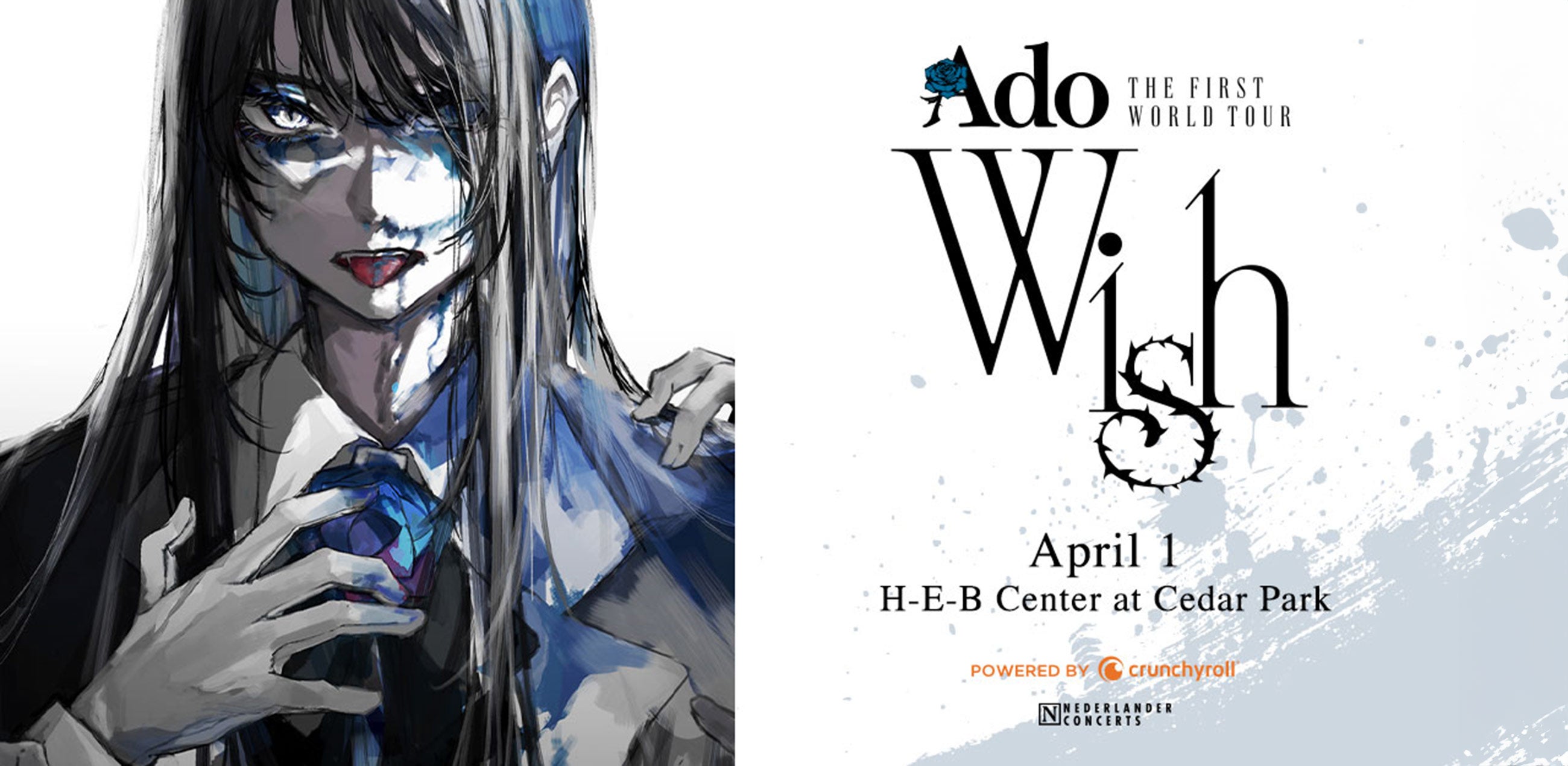 Ado brings her first World Tour to H-E-B Center on Apr 1, 2024