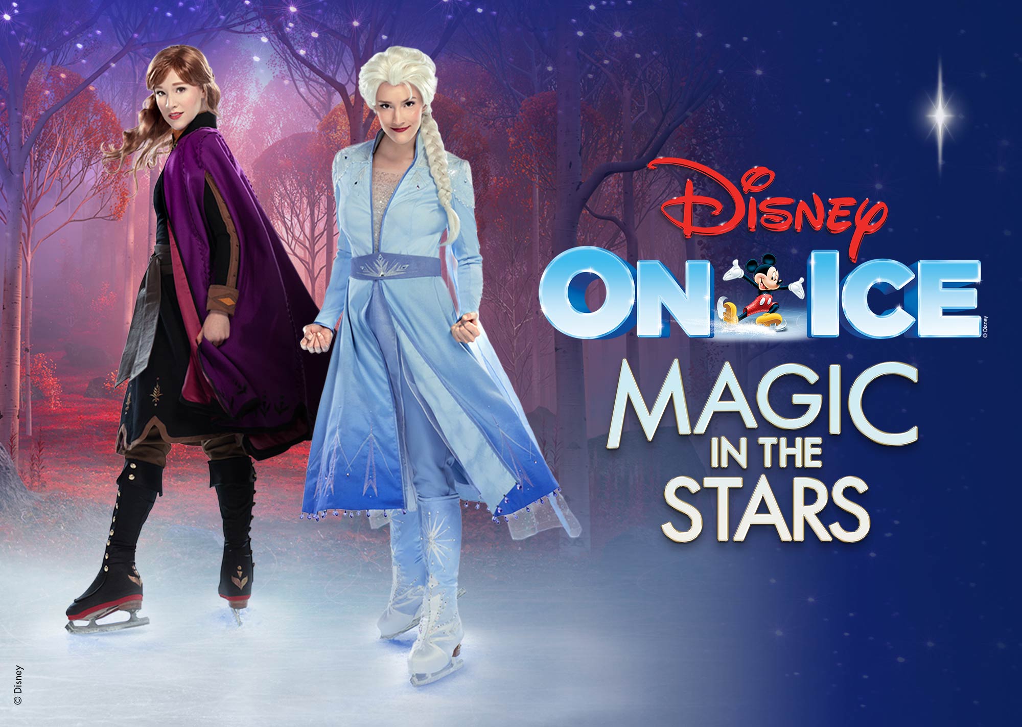 Disney on Ice presents Magic in the Stars at H-E-B Center May 9-12, 2024!