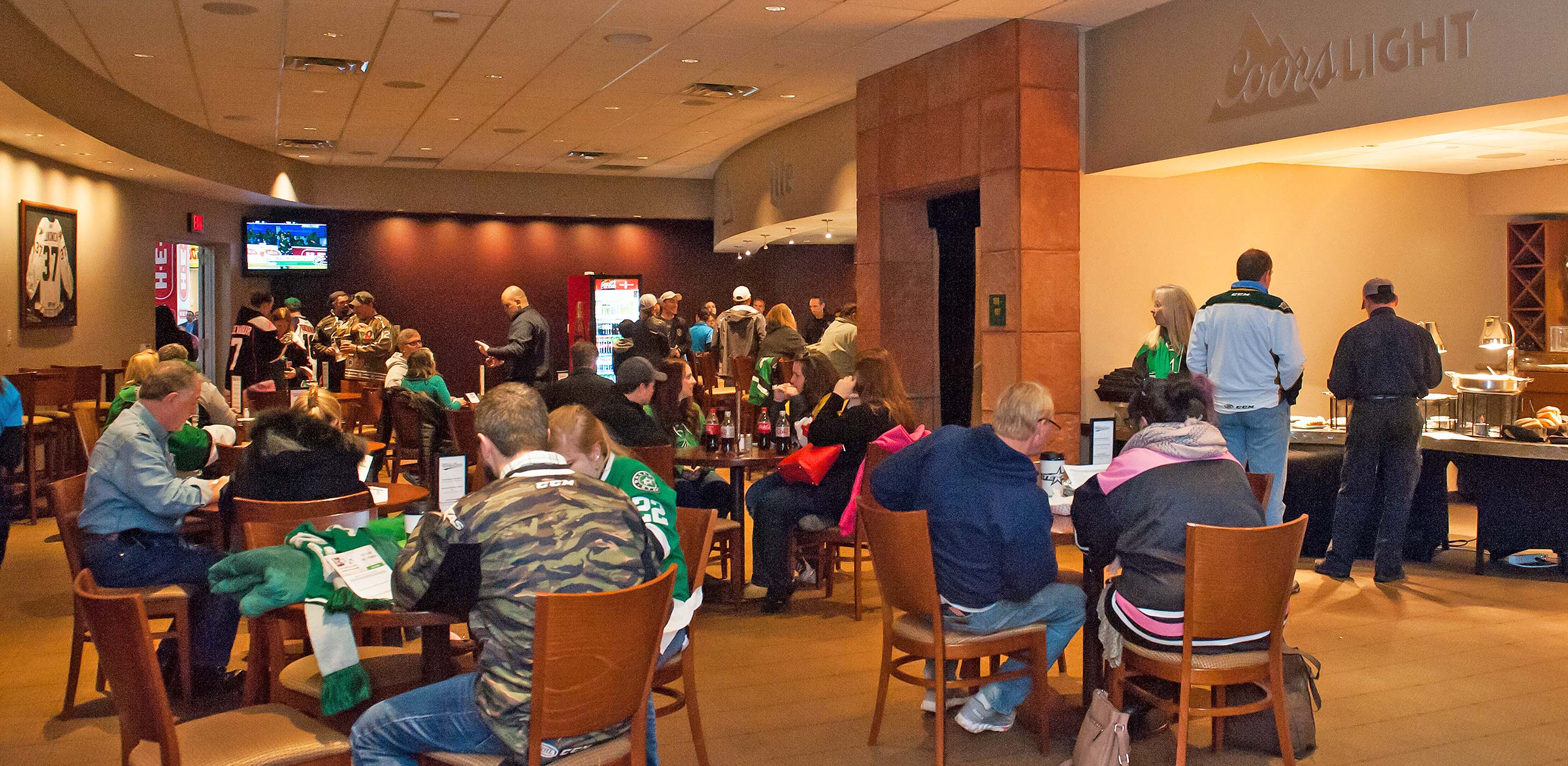 A family enjoying H-E-B Center premium seating in Cedar Park, TX.