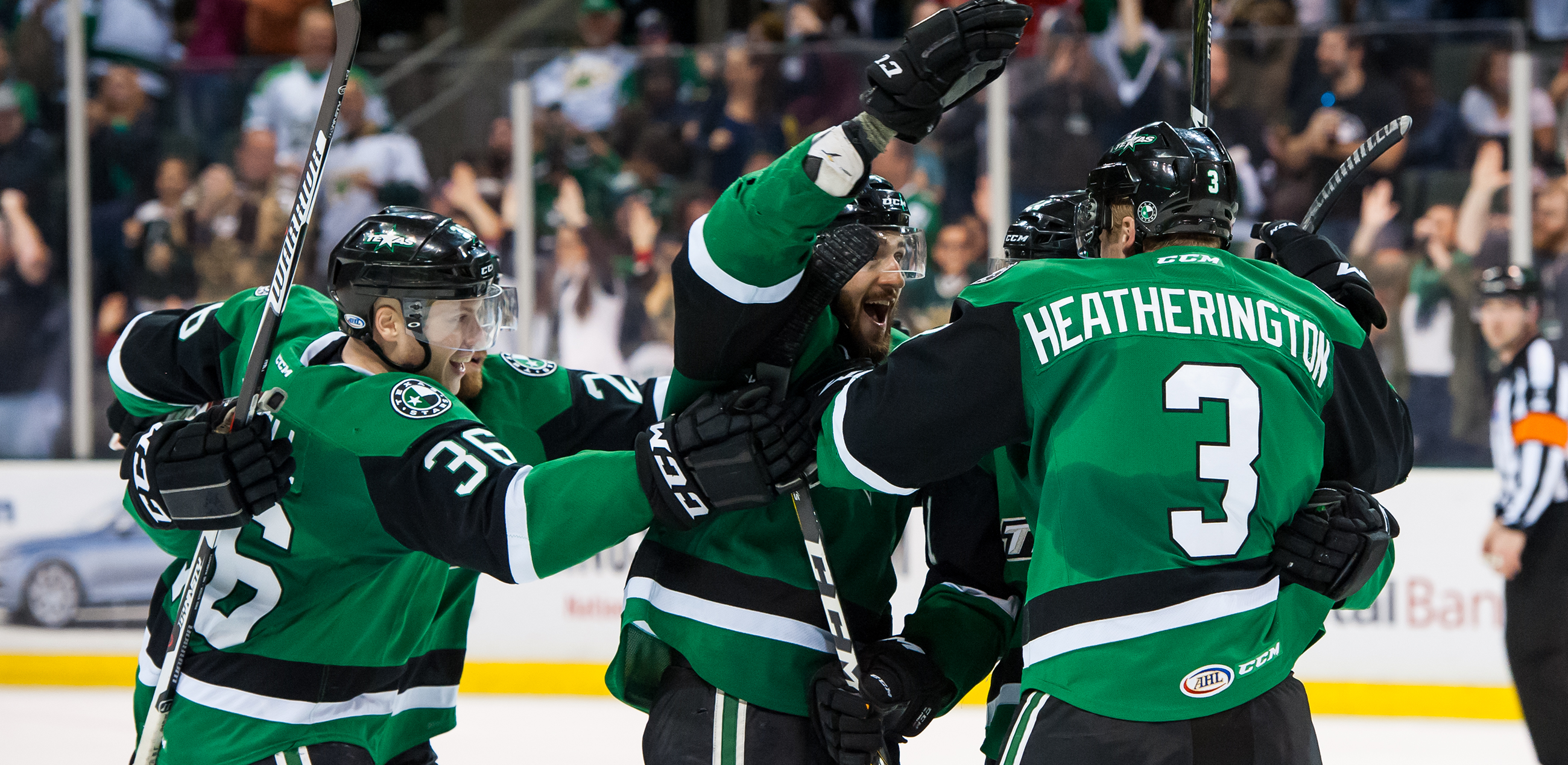 Texas Stars have look of 'victory green